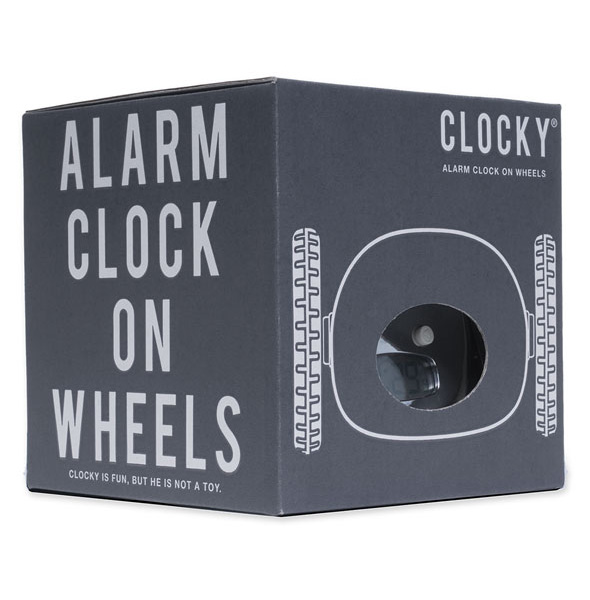 Clocky® Chrome Alarm Clock